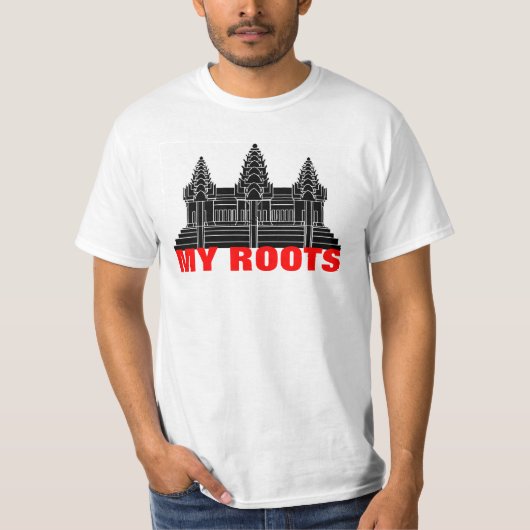 T-shirt Fierté de Khmer : Mon Roots2 (Devant)