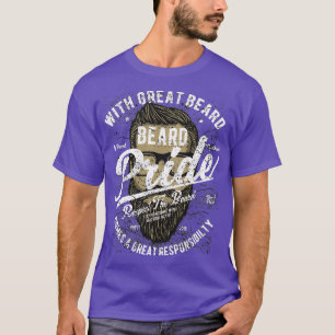 T-shirt Fierté De La Barbe Respect De La Barbe