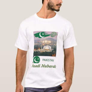 T-shirt Fierté de la nation : Indépendance du Pakistan !