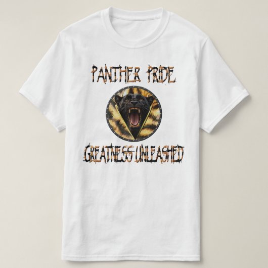T-shirt Fierté de la panthère GU (Design devant)