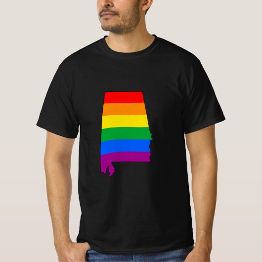 T-SHIRT FIERTE DE L'ALABAMA (Devant)