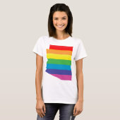 T-shirt fierté de l'arizona. (Devant entier)