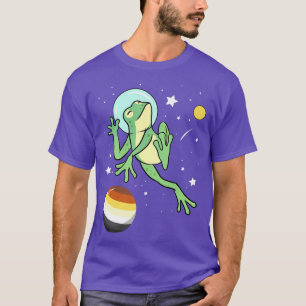 T-shirt Fierté de l'astronaute de grenouille