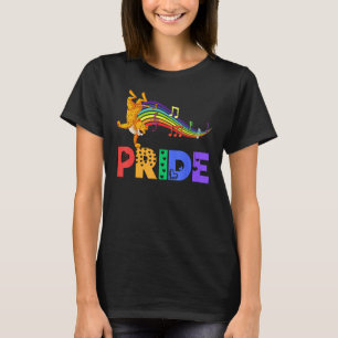 T-shirt Fierté de léopard dansant Papa Arc-en-ciel Hommes