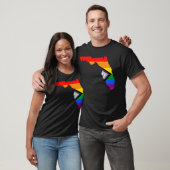 T-shirt Fierté de l'État de Floride LGBTQ Progrès Pride (Unisexe)