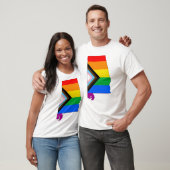 T-shirt Fierté de l'État de l'Alabama LGBTQ Progrès Fierté (Unisexe)