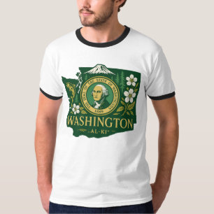 T-shirt fierté de l'État de Washington