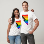 T-shirt Fierté de l'État du Nevada LGBTQ Progress Pride (Unisexe)