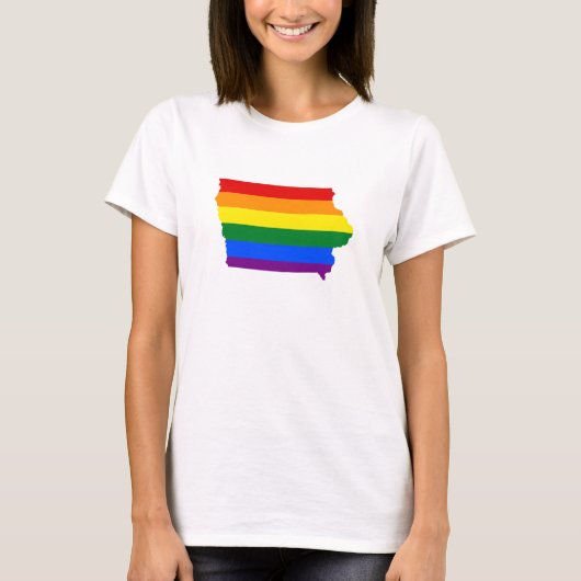 T-shirt Fierté de l'Iowa (Devant)