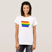 T-shirt Fierté de l'Iowa (Devant entier)