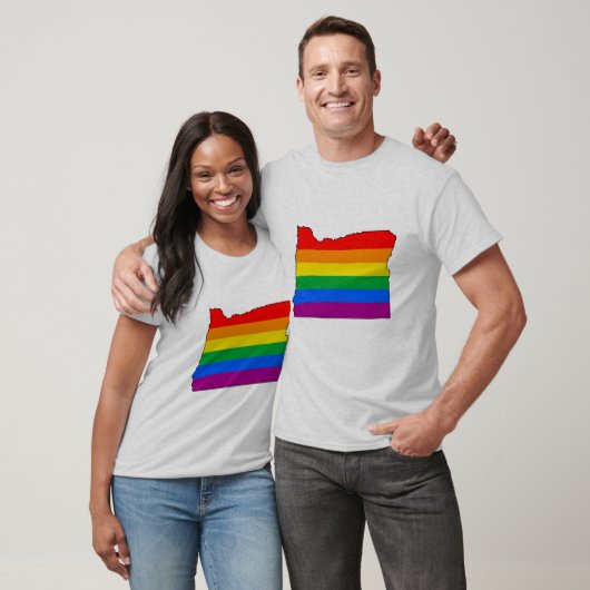 T-SHIRT FIERTÉ DE L'OREGON - (Unisexe)