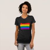 T-SHIRT FIERTÉ DE L'OREGON - (Devant entier)