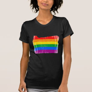 T-SHIRT FIERTÉ DE L'ORÉGON - AFFLIGÉE - .PNG