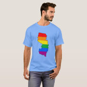 T-SHIRT FIERTÉ DE NEW JERSEY - (Devant entier)