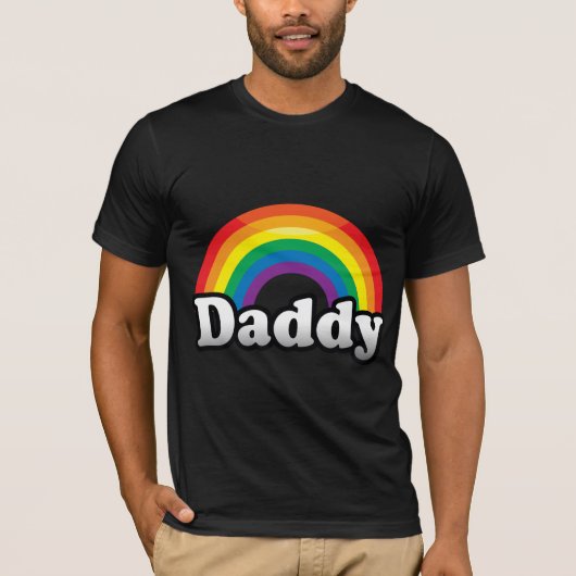 T-SHIRT FIERTÉ DE PAPA (Devant)