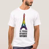 T-shirt Fierté de Paris (Devant)