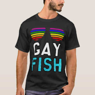 T-shirt Fierté de poisson gris
