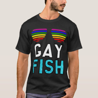 T-shirt Fierté de poisson gris