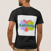 T-shirt fierté de Washington DC (Dos)