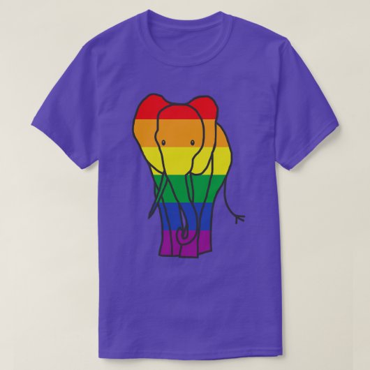 T-shirt Fierté des éléphants (Design devant)