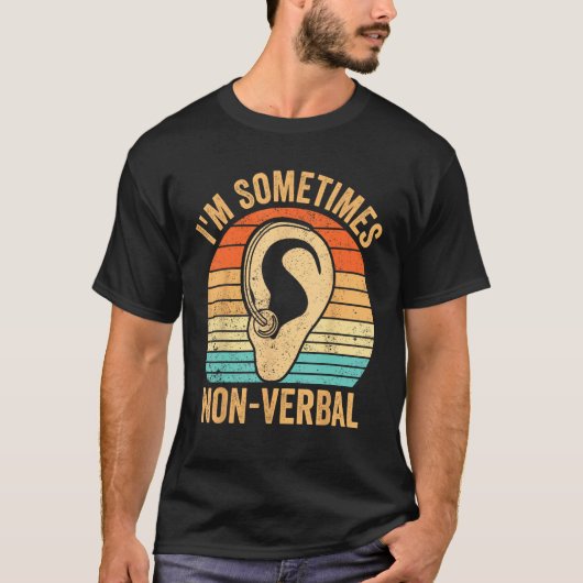 T-shirt Fierté des Sourds Sensibilisation à la langue des (Devant)