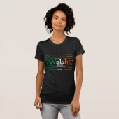 T-shirt Fierté d'Irlandais de Walsh (Devant entier)