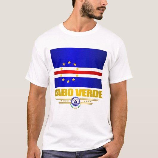 T-shirt Fierté du Cap Vert (Devant)