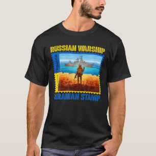 T-shirt Fierté du drapeau de la montre de l'Ukraine vintag