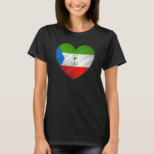 T-shirt Fierté du drapeau équato-guinéen de Guinée équator