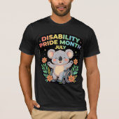 T-shirt Fierté du handicap (Devant)