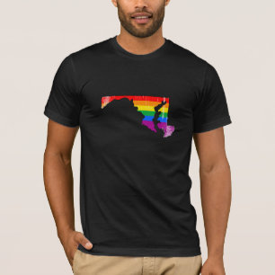 T-SHIRT FIERTÉ DU MARYLAND - AFFLIGÉE - .PNG