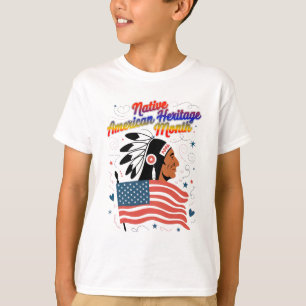 T-shirt Fierté du Mois du patrimoine amérindien