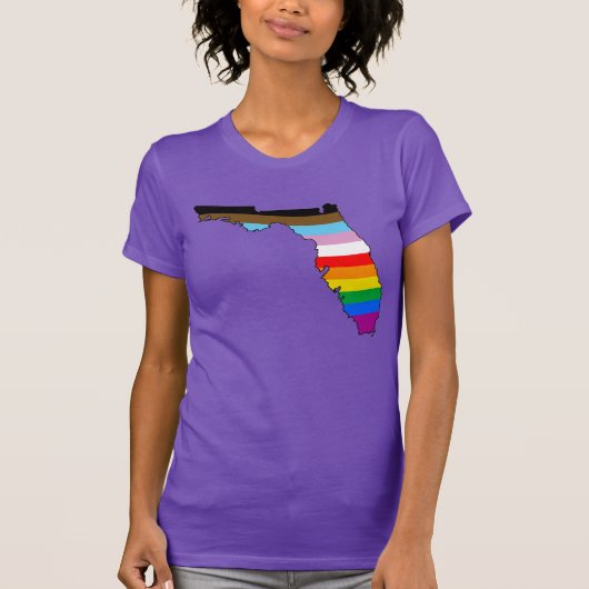 T-shirt Fierté du progrès de Floride (Devant)