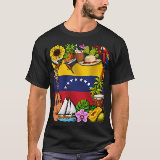 T-shirt Fierté du Venezuela (Devant)