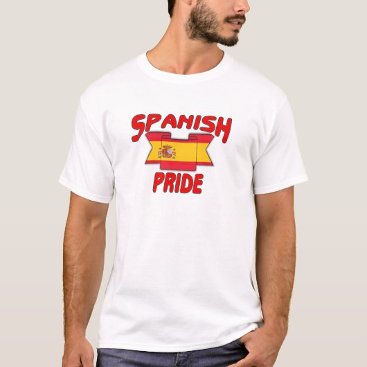 T-shirt Fierté espagnole (Devant)