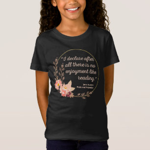 T-Shirt Fierté et préjugé Citation III - Style mignon