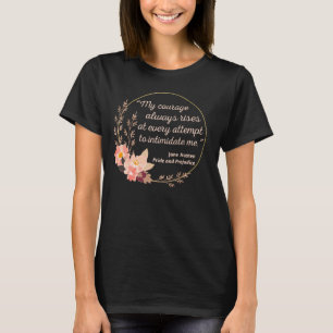 T-shirt Fierté et préjugés Citation I - Style mignon