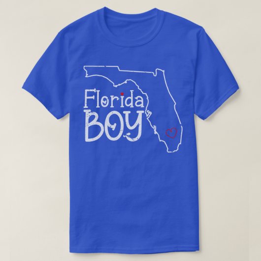 T-shirt Fierté Florida Garçon Outline Flo Gros (Design devant)