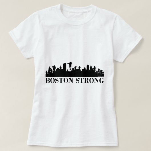 T-shirt Fierté forte de Boston (Design devant)