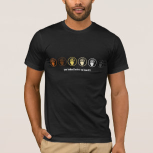 T-shirt Fierté gaie d'ours - vous avez semblé plus chauds