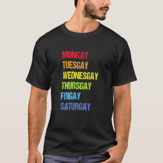 T-shirt Fierté Gay Agenda Amour Lgbt