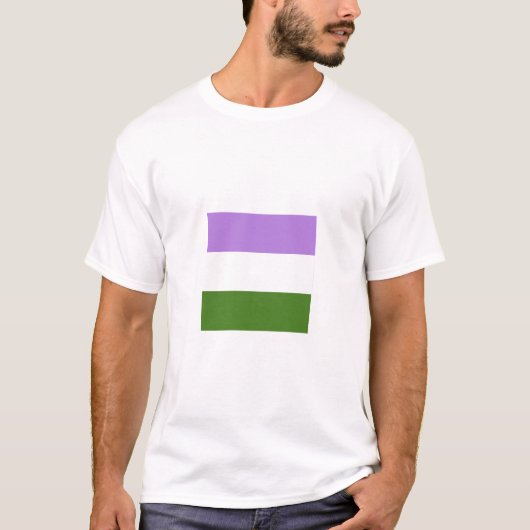 T-shirt Fierté genderqueer (Devant)
