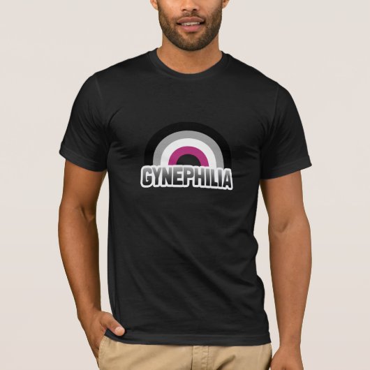 T-shirt Fierté gynéphile (Devant)