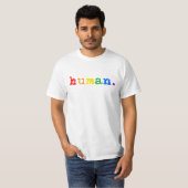 T-shirt Fierté humaine (Devant entier)