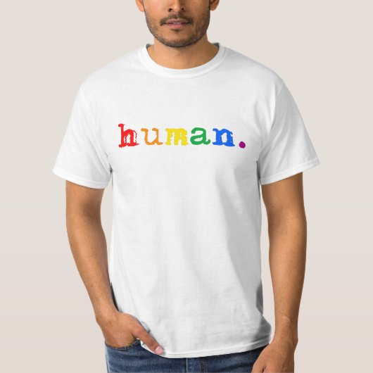 T-shirt Fierté humaine (Devant)