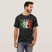 T-shirt Fierté italienne (Devant entier)