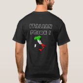 T-SHIRT FIERTÉ ITALIENNE ! (Dos)