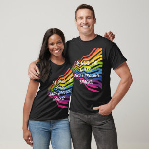 T-shirt Fierté - Je suis ici, je suis queer, et j'ai appor