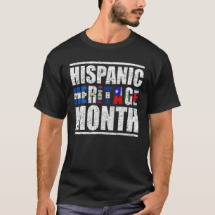 T-shirt Fierté latine Pays hispaniques Patrimoine hispaniq
