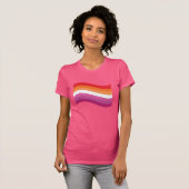 T-shirt Fierté lesbienne (Devant entier)